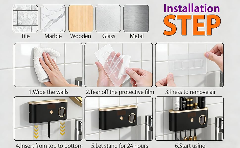 Toothbrush Holders for Bathrooms