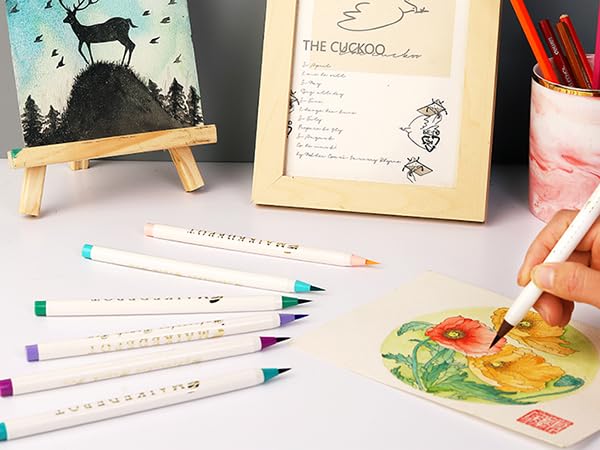 watercolor brush pens