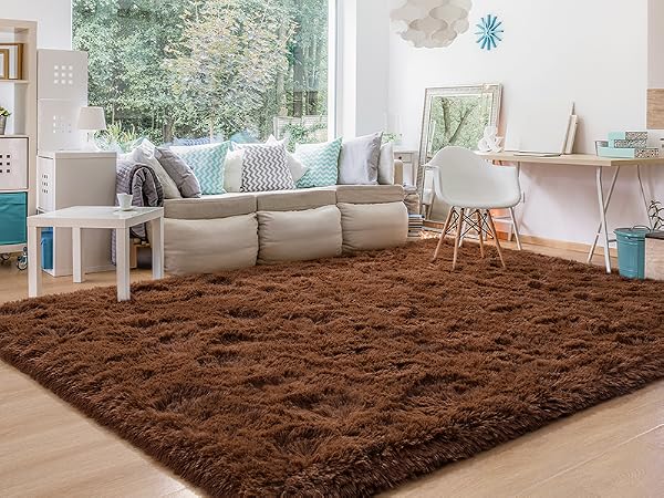 Brown rug