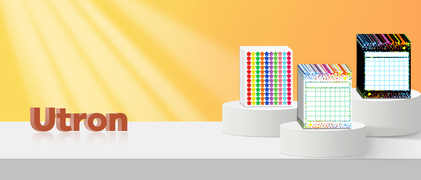 Utron 80 Pack Reward Chart for Kids