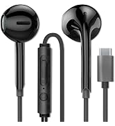 MAS CARNEY USB C Headphones TH6, Built-in Digital Chipset, Microphone, and Remote Control, Compat...