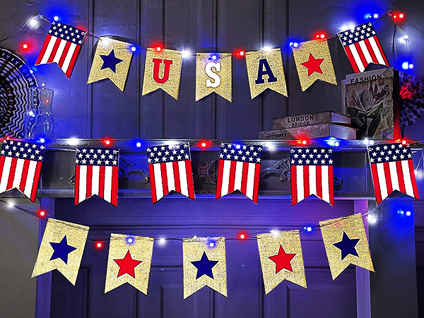 independence day fairy lights