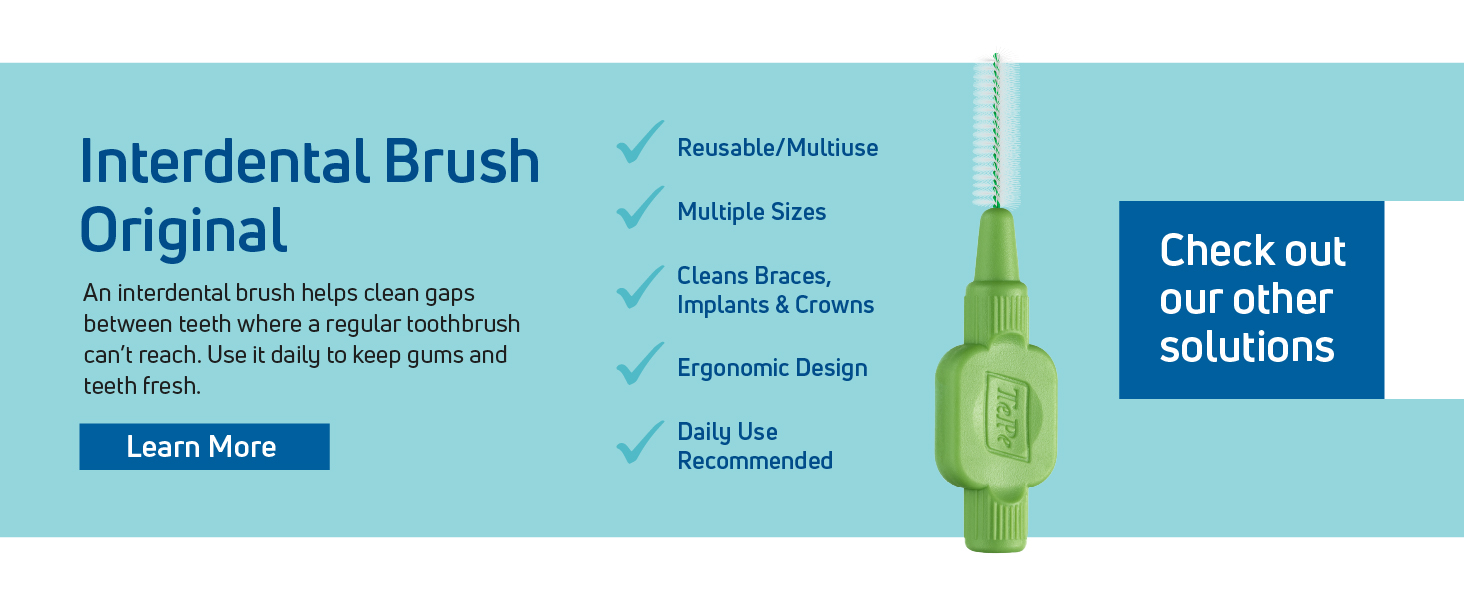 An interdental gum brush.