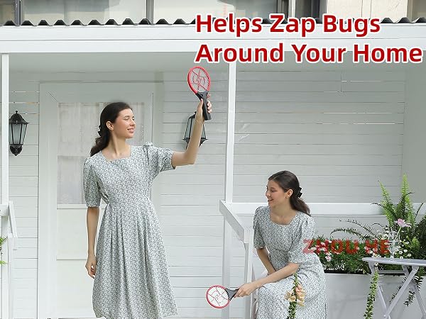 2 Pack Mini Electric Fly Swatter