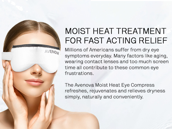 Avenova eye compress mask