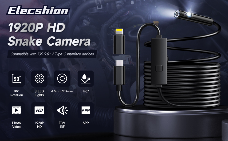 Elecshion endoscope