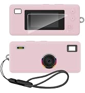 TUOOUT Silicone Case for Kodak CHARMERA Keychain Digital Camera with Screen Protector and Lanyard...