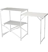 Alpine Mountain Gear Camping Roll Top Kitchen Made from Weather-Resistant Aluminum (by Caddis Spo...