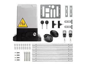 sliding gate opener automatic driveway motor complete kits