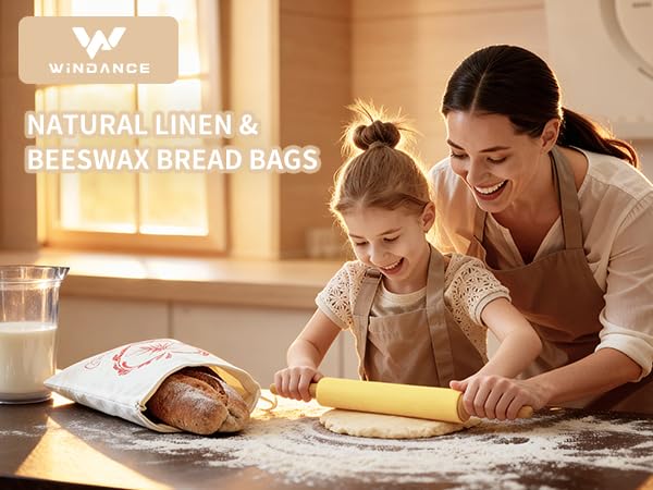 beeswax bread bag