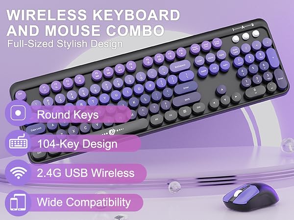 typewriter keyboard wireless