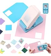 1 Inch Square Punch Lever Action Craft Punch Making 1X1 inch Equilateral Square for Paper Craftin...