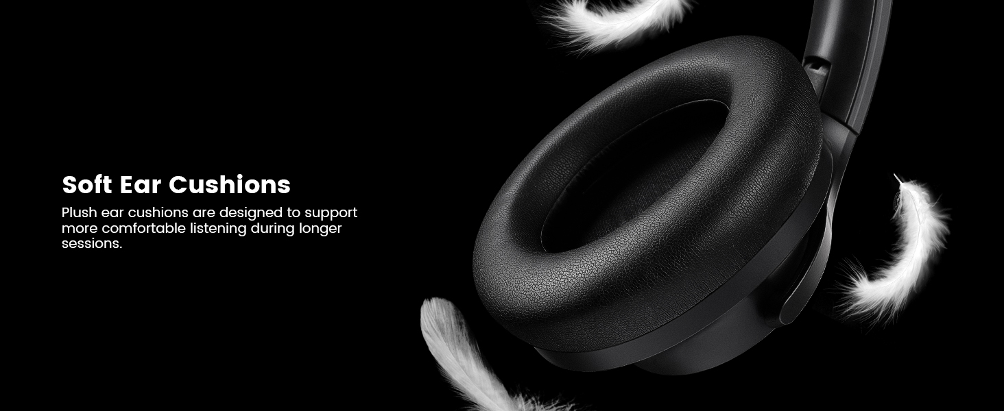 1Mii AI Y8+ Noise Cancelling Headphones Bluetooth 6.0