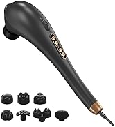 Back Massager, Deep Tissue Massager, Back Massager for Pain Relief Deep Tissue, Hand Held Massage...