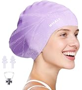 WHALE Extra Large Swim Cap Designed for Men and Women with Thick, Long Hair, Hair Extensions Or A...