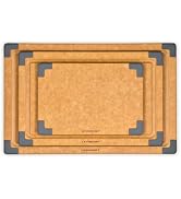 Le Creuset Paper Fiber Cutting Board, 3-Pack | Set of 3: 9.5" x 6.5", 13" x 8.5", and 15.5" x 10"