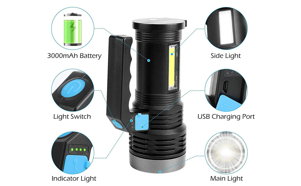 camping gear flashlights for home flash light tactical flashlight light led flashlight flash lights