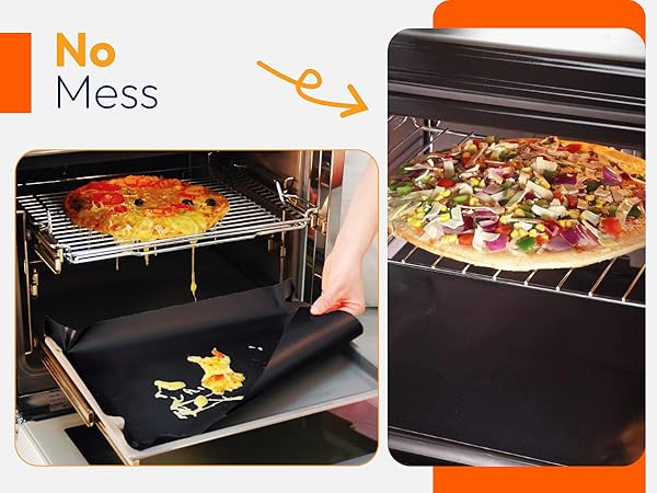 Heavy Duty Oven Liners for Bottom of Oven