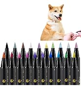 OLINGYOU Dog Nail Polish, Dog Nail Polish Pens Quick Dry-20 Colors, Pet Nail Polish Set for Dogs,...