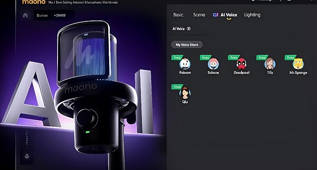 DM40 wireless microphone