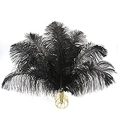 iHUFeather Ostrich Feathers Wedding Party Centerpieces Easter Gatsby Decorations Ostrich Feathers...