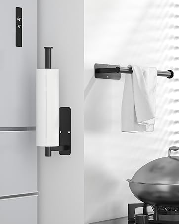 Black Paper Towel Holder