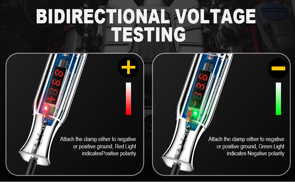 BIDIRECTIONAL VOLTAGE TESTING
