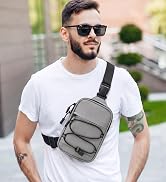 Mini Sling Chest Bag with Anti-RFID Pocket