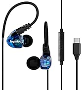 Joymiso USB C Headphones Type C Earbuds w Microphone and Volume Control for Samsung Galaxy S20 S2...