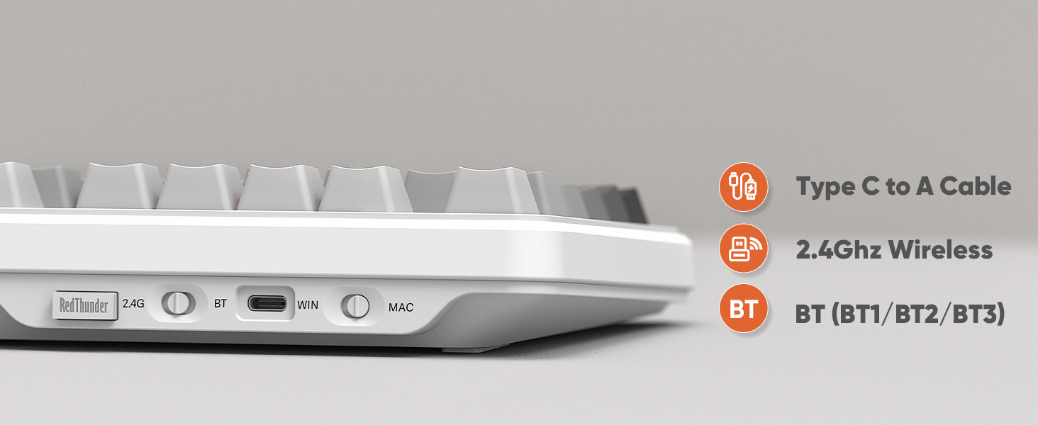 3 modes keyboard