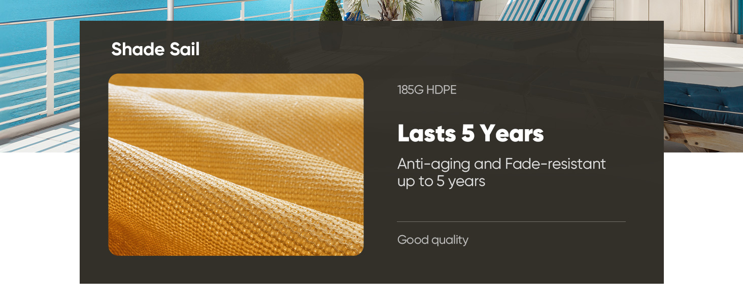 sun shade sail