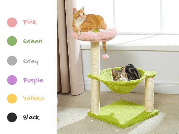 MUTTROS 20lbs-capacity cat hammock, metal frame, plush breathable, spacious lounging