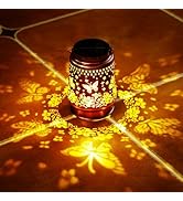 Homemory Solar Lanterns Outdoor Waterproof Butterfly Solar Lights, Outdoor Lantern Decorative for...