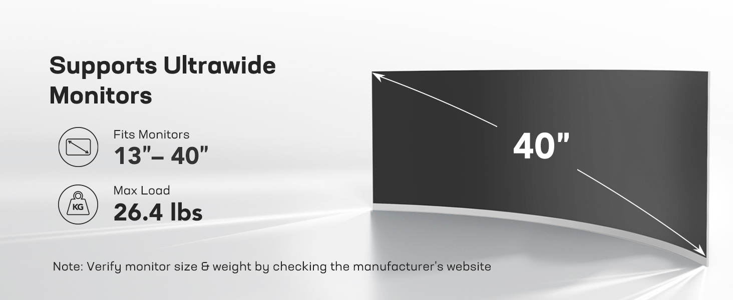 Supports Ultrawide Monitors