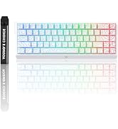 ZUOYA MCHOSE ACE68 Magnetic Switch Keyboard,65% Rapid Trigger Hyper-Fast Hall Effect Gaming Keybo...