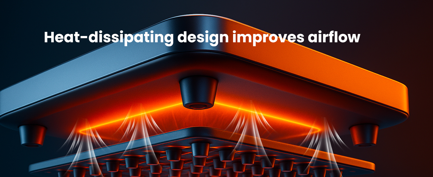 Food Warming Mat with Heat-dissipating design improves airflow
