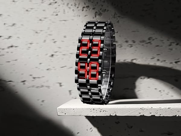 binary watch for men