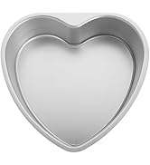 Kichvoe Heart Shaped Cake Pan Cake Mold 8Inch Aluminium Muffin Cheesecake Pan Bakeware Baking Mol...
