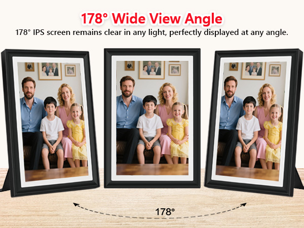 FRAMEO 10.1 Inch Smart WiFi Digital Photo Frame Digital Picture Frame