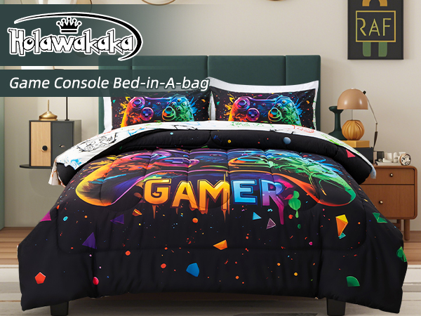 gamer bedding comforter set