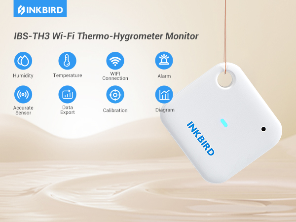 wifi thermo-hygrometer monitor