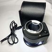 30X Rechargeable magnifying glass