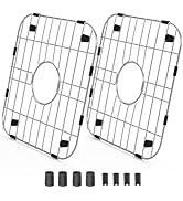JIUBAR Sink protectors for kitchen sink,Detachable kitchen sink mat 304 Stainless Steel Material ...