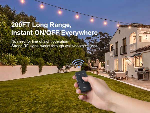 remote outlets with remote control