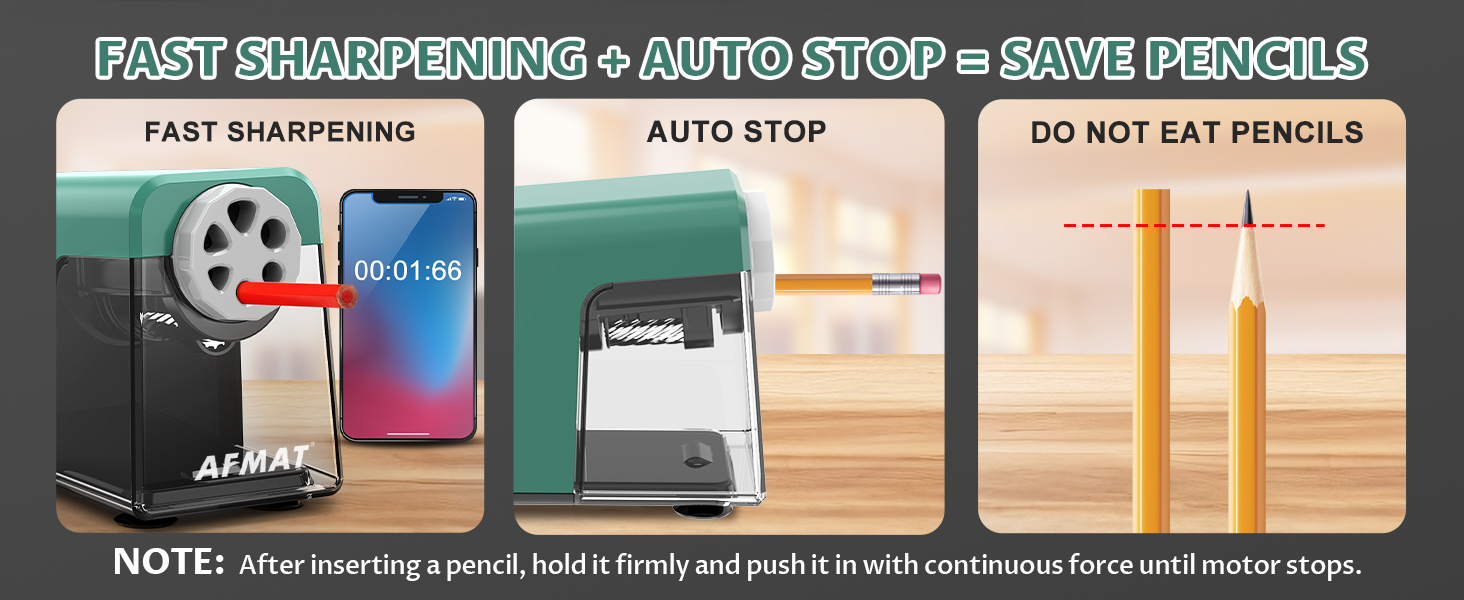 electric pencil sharpener for classroom