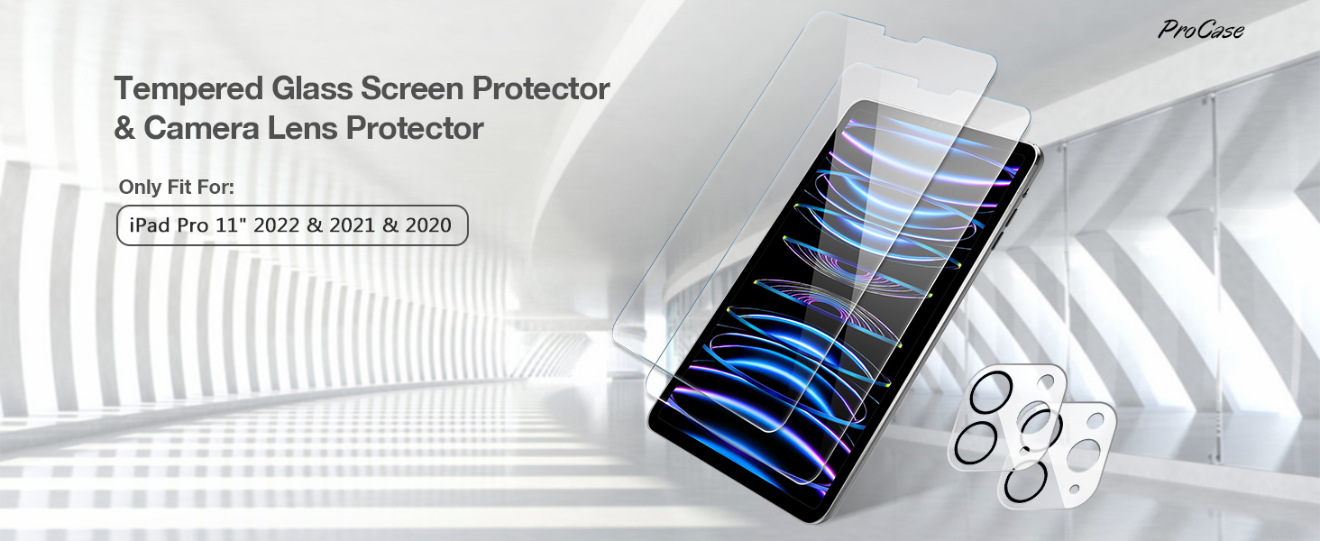 2+2 Pack Screen Protector for iPad Pro 11 inch