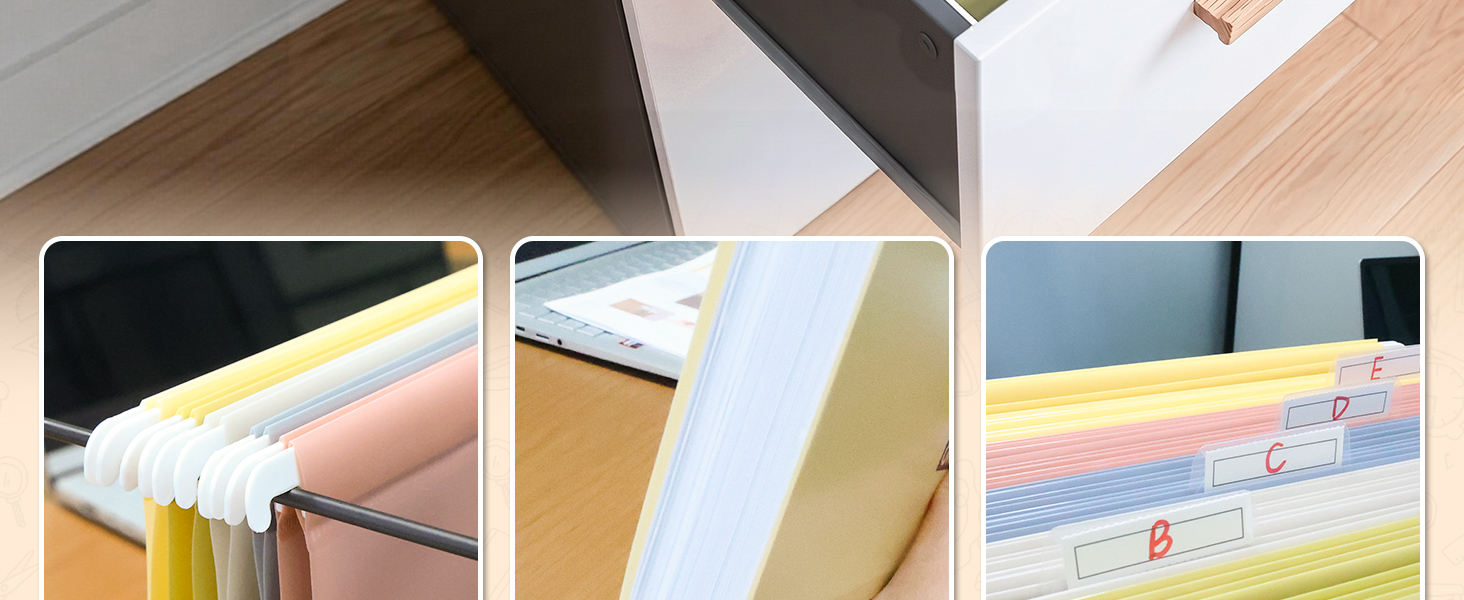plastic hanging file folders