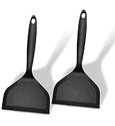 Dioycli Silicone Spatula Turner Wide pancake flipper, Non Stick Egg Flipper Spatula Bpa Free Tama...