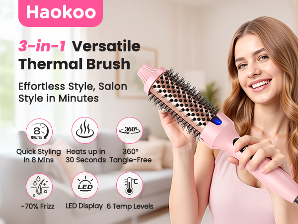 thermal brush