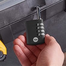 Yale Aluminum Combination Padlocks Image 3